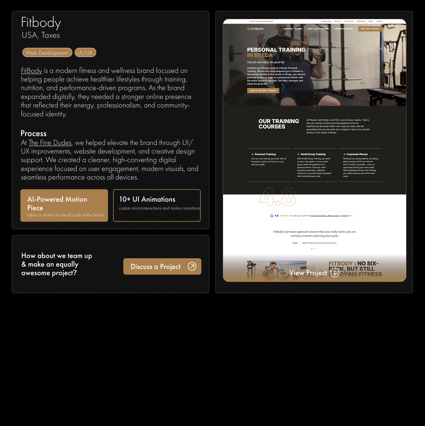 Fitbody case study preview