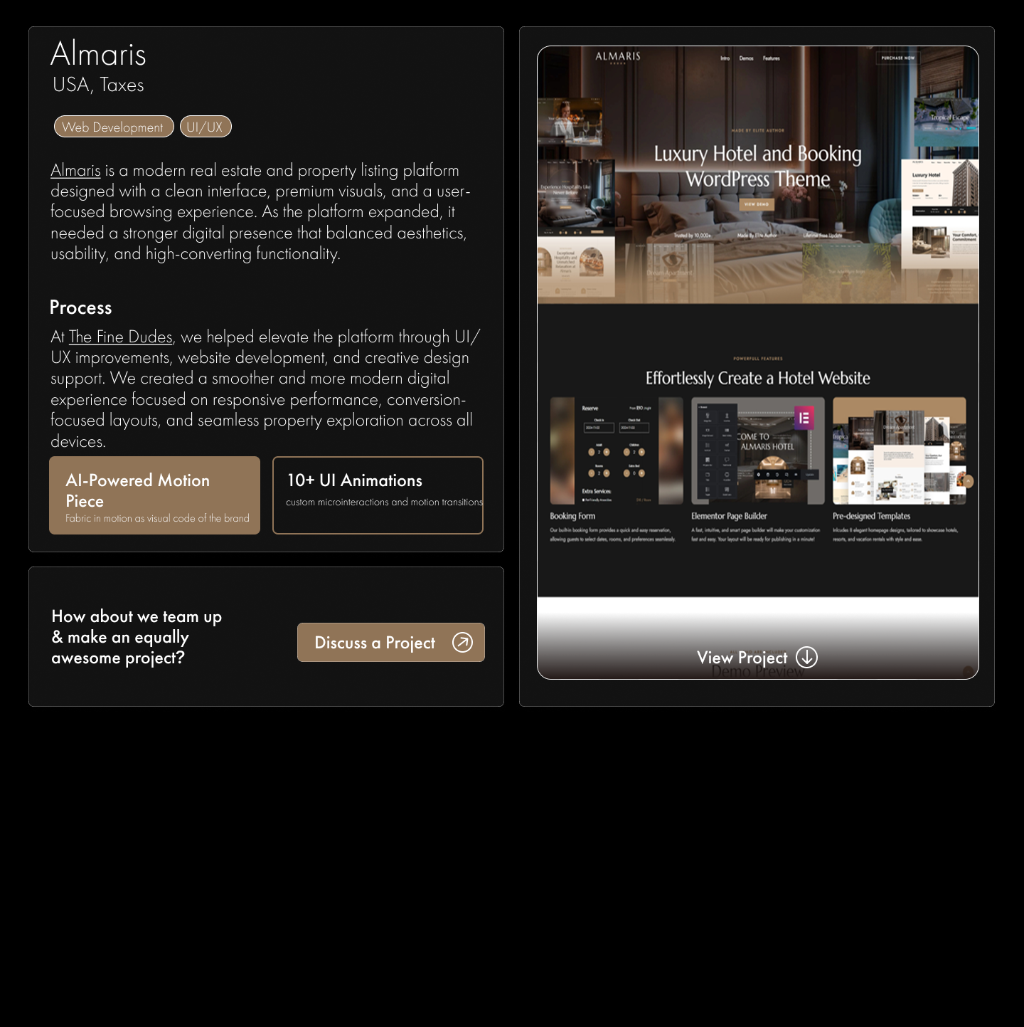 Almaris case study preview