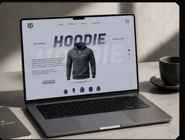Hoodies Website UI